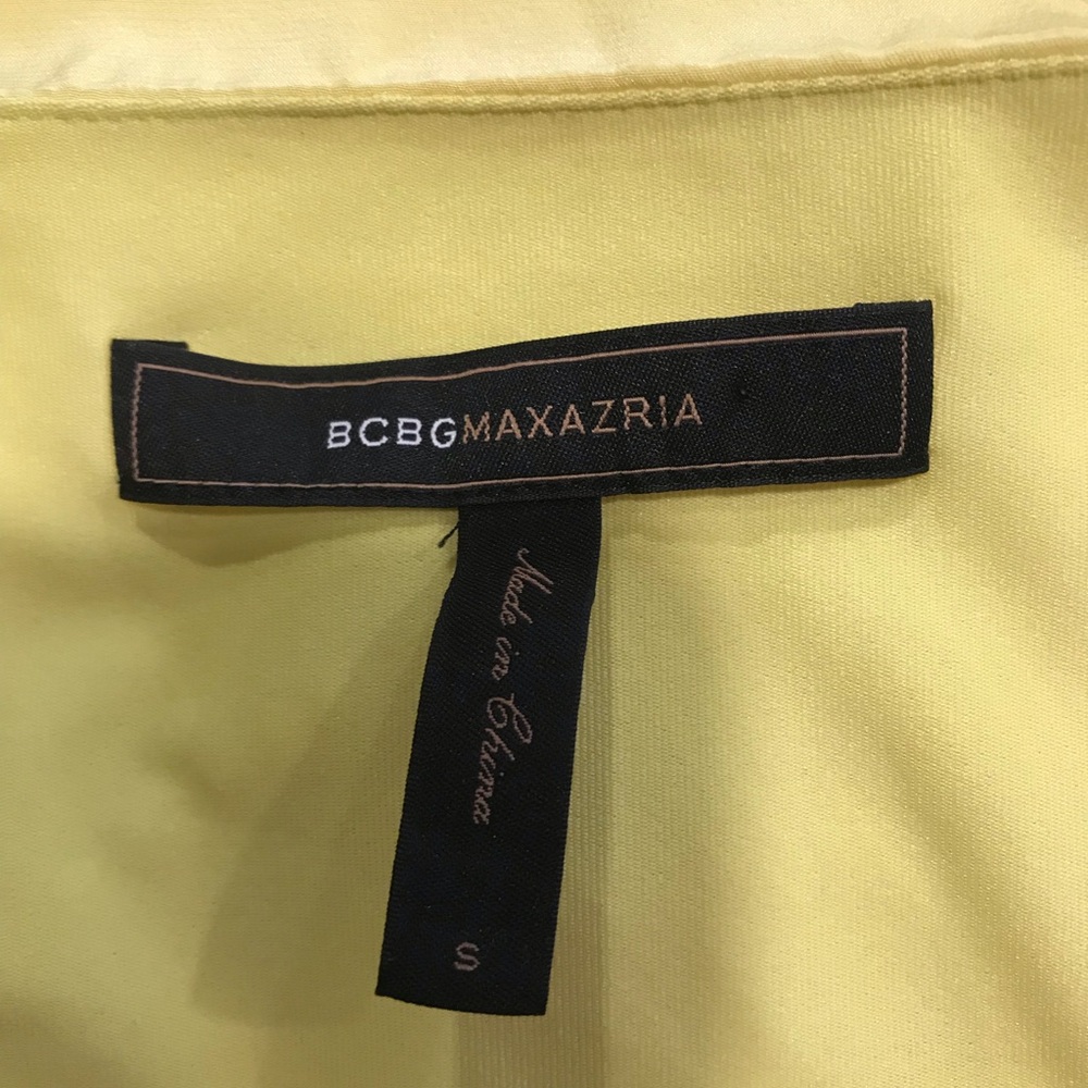 NEW! BCBG Max Azria Mini 100% Silk dress SZ S - Picture 5 of 8